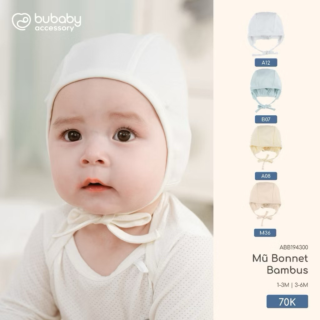 หมวกผูกเชือก Bubaby*