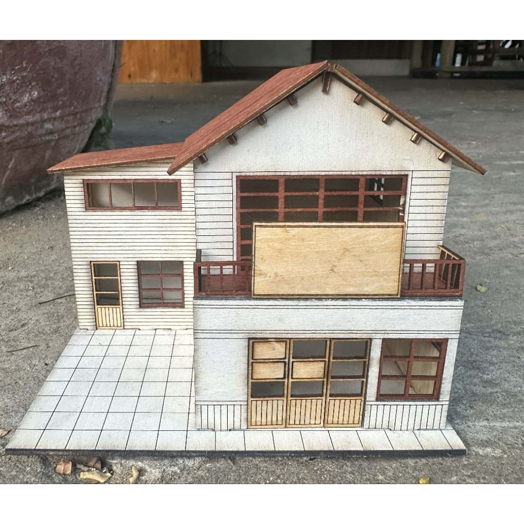 01 KIT สําหรับติดตั้งบ้านญี่ปุ่น v3 diorama