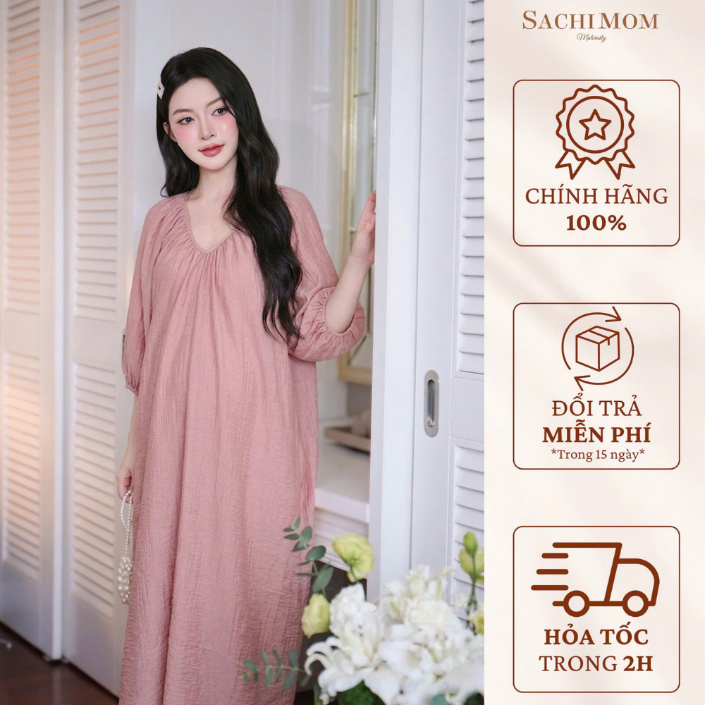 SACHIMOM Gown DRESS - PUMI DRESS ทรงตรง
