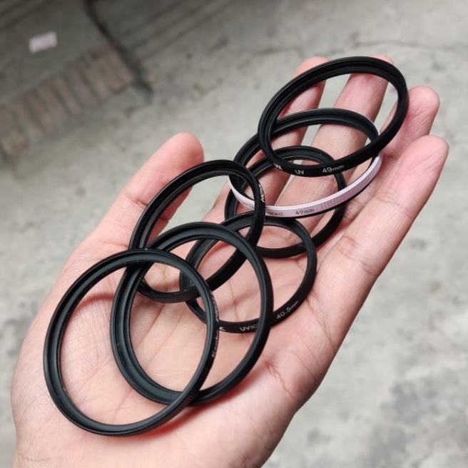 Filter 49mm, 40.5mm Filter สําหรับเลนส์กล้องในประเทศญี่ปุ่น 98 99%