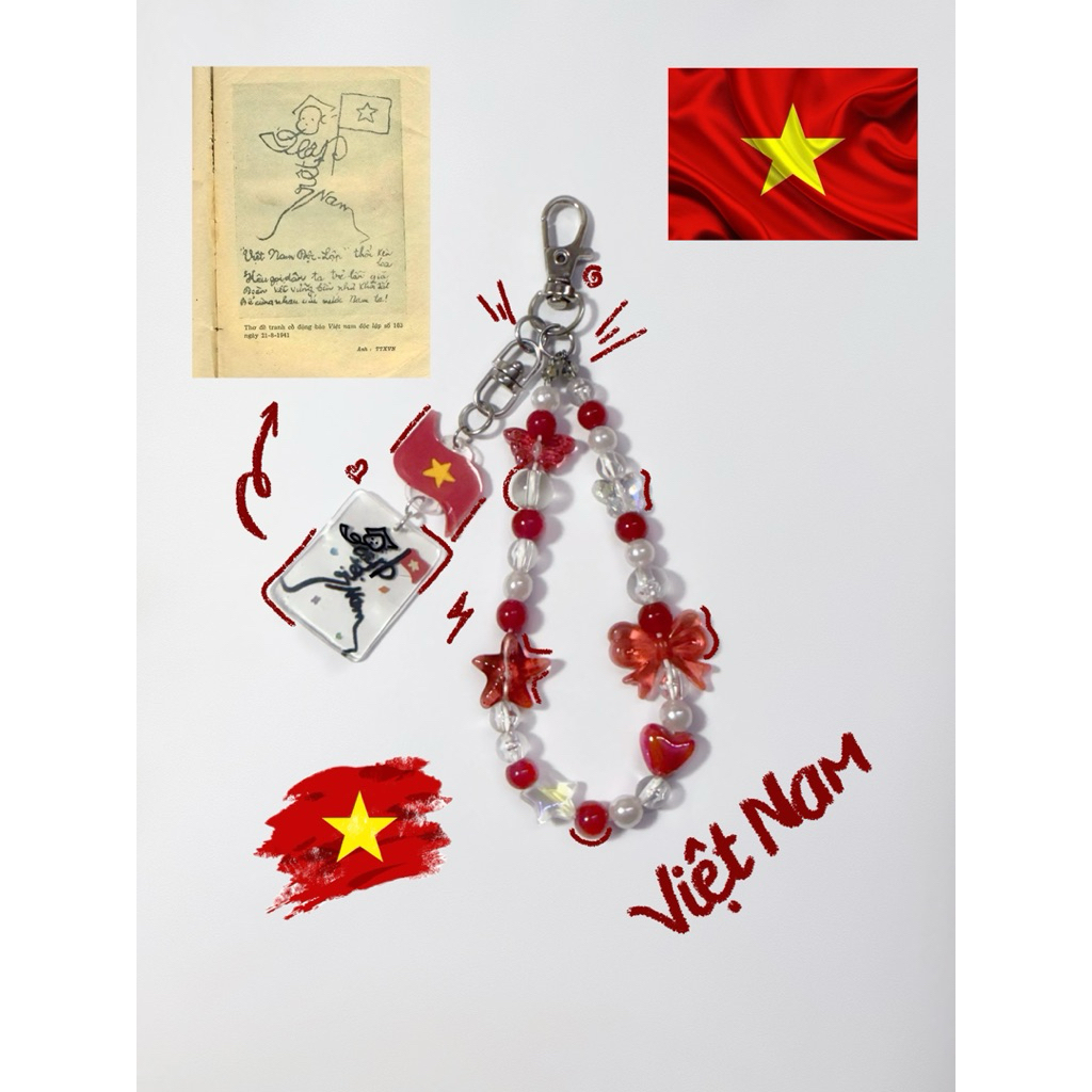 PHONE STRAP / VIETNAMESE KEYCHAIN - BAC HOS GIA KIG