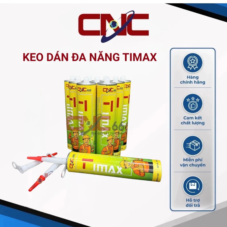 TIMAX MULTI-FUNCTIONAL ADHESIVE - กาวติดแน่นสําหรับเตารีด อลู และไม้โฟเม็กซ์