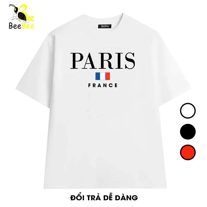 เสื้อยืด BEESKY COTTON นุ่มลื่น PRIS FRANCE เรียบง่าย หรูหรา สุภาพ หลากสี สําหรับผู้ชายและผู้หญิง-T7
