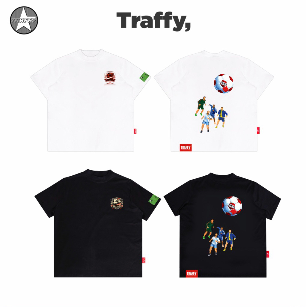 [ใหม่] GTA5 TRAFFY เสื้อยืดฟุตบอล REGULAR Form GTA Sports Stargirl/Starboy Cotton 2C Unisex