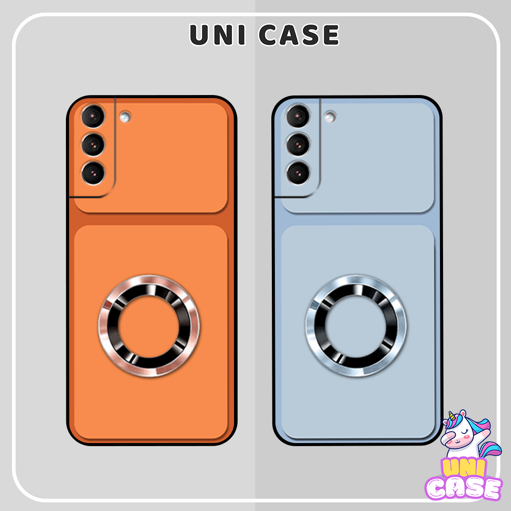 เคส Samsung S21 5G - S21 Plus (S21+) - S21 Ultra 5G - เคส S21 FE 5G พร้อม BEAUTIFUL BASIC MAGNETIC P