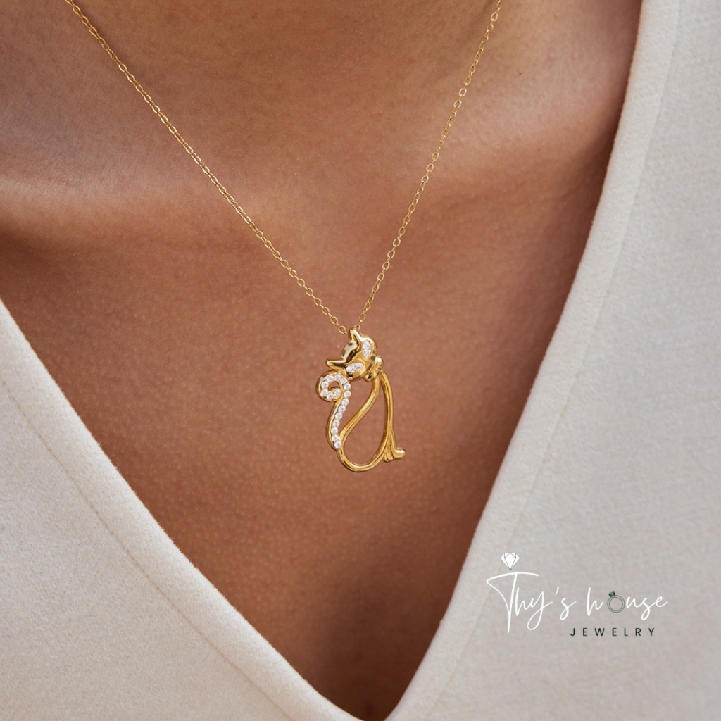 [NO RUST] สร้อยคอไทเทเนียมคุณภาพสูง สร้อยคอ Lunalle LMD51