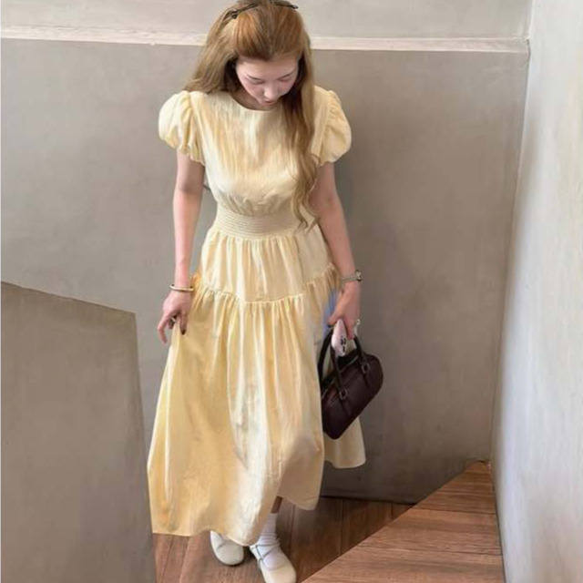 Lyn- JUU WOMENS SLIM GOLD LONG SLEEVE DRESS
