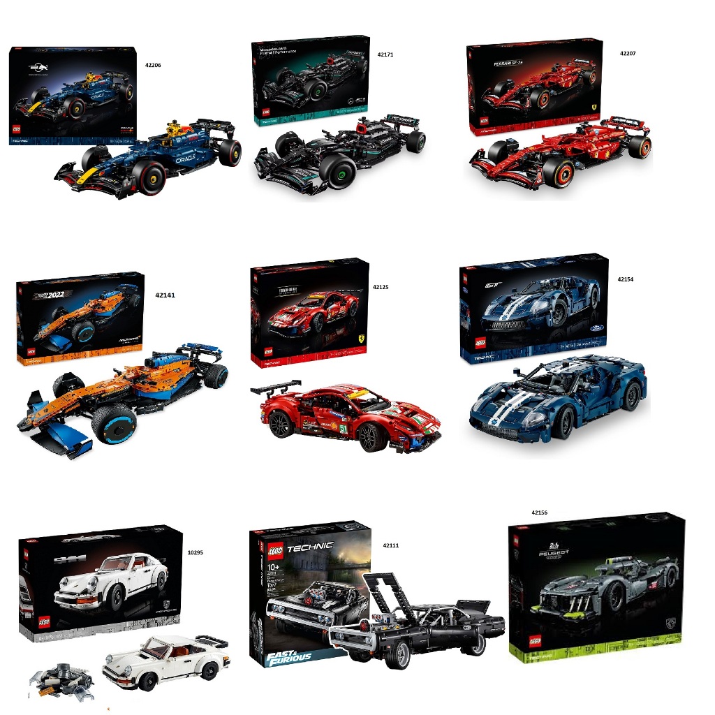 LEGO - Technic - Creator - Ideas - Large size Car Collection