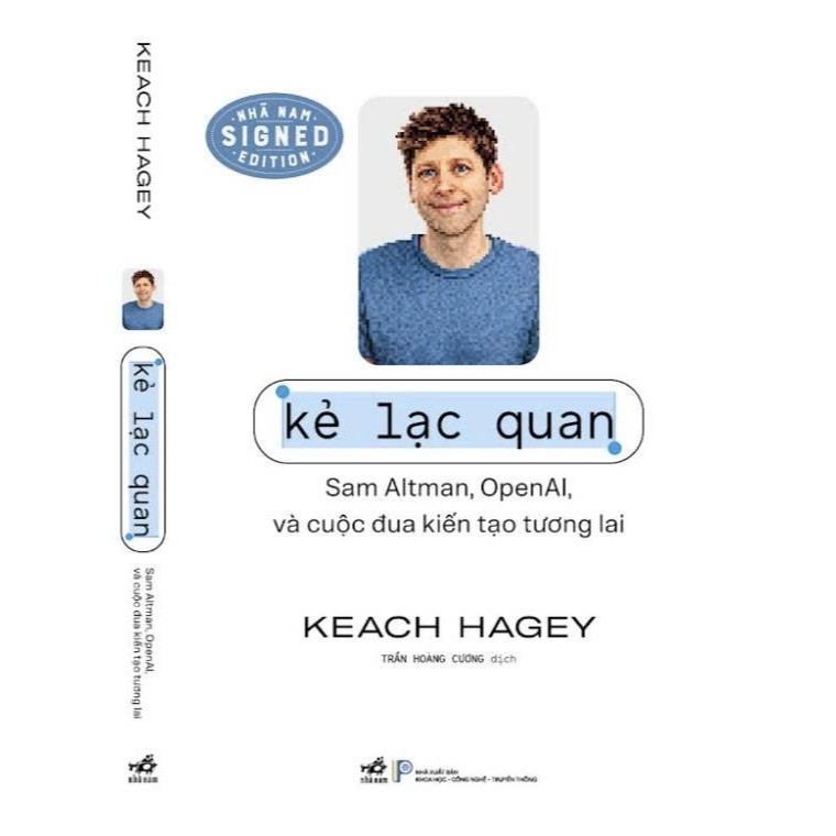 หนังสือ_ The Optimism: Sam Altman, OpenAi and the Race สร้างอนาคต - Keach Hagey – Nha Nam