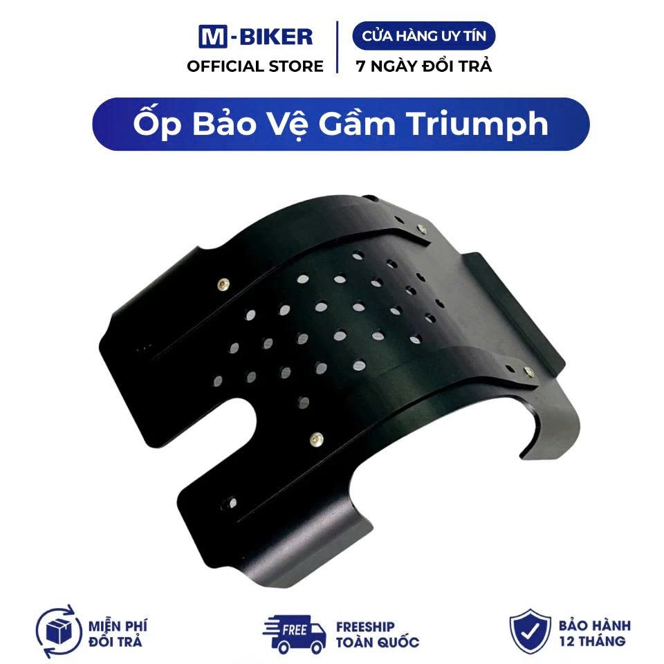 การป้องกันใต้ท้อง Triumph T100-T120-Streetwin, ฝาครอบป้องกันใต้ท้อง Triumph T100-T120-Streetwin