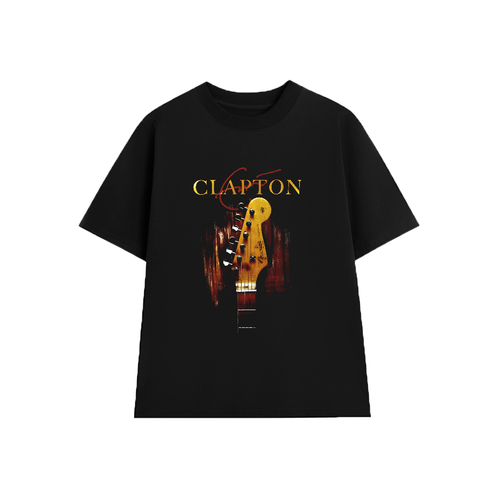 เสื้อยืด Eric Clapton EC001 ผ้าฝ้ายนุ่มทรงหลวม Unisex
