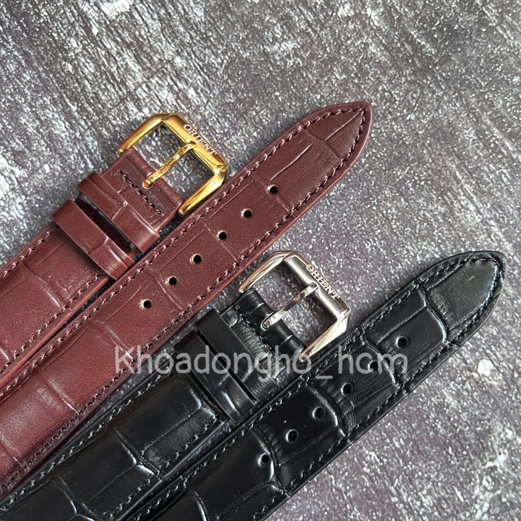 [ ORIENT ของแท้ ] สายหนัง Standard Orient Watch - สายหนังวัว 100%