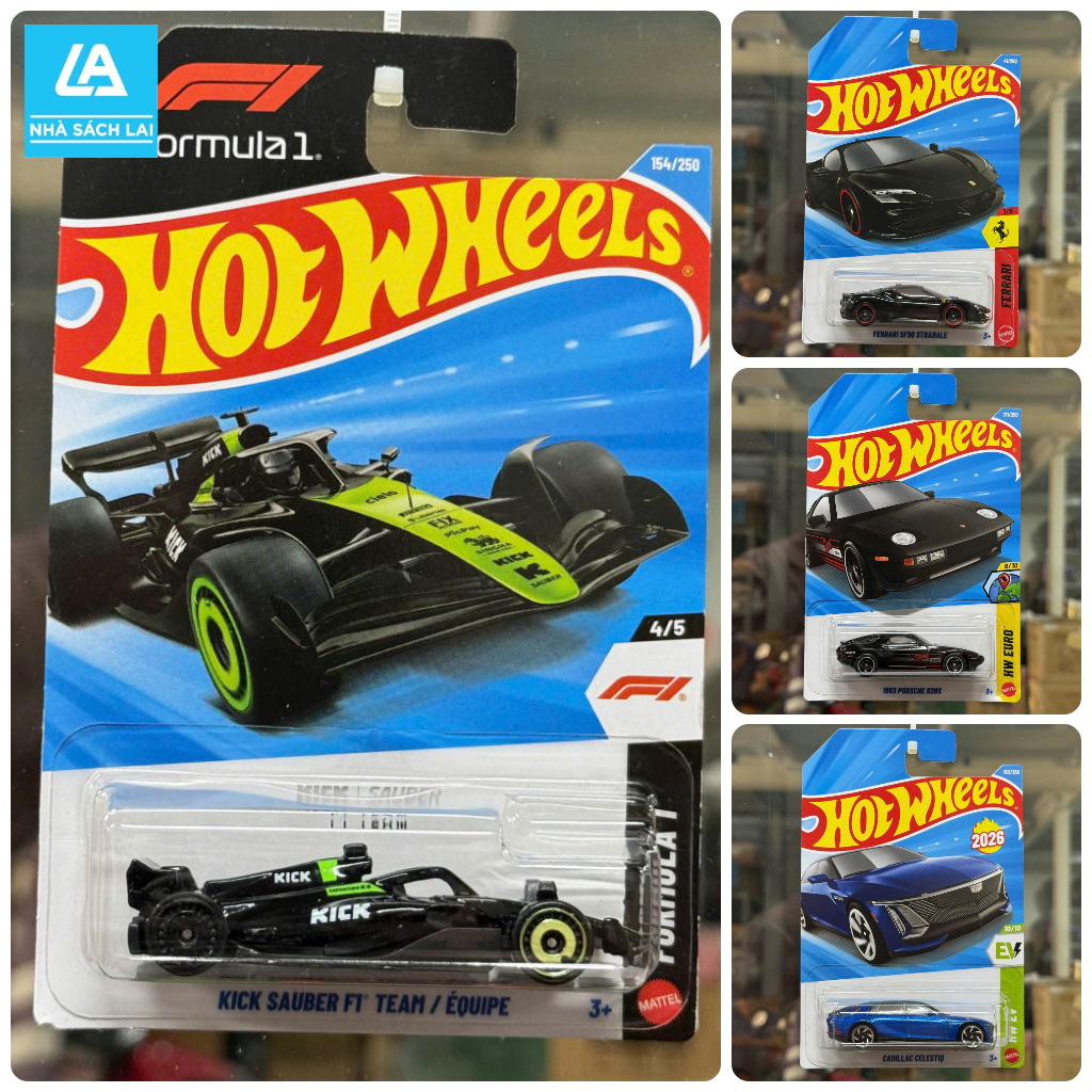 Hot Wheels Model Car Case H 2026 Toys - 1:64 Car Model ของแท้ Hot Wheels Basic, Ferrari, F1, Porsche