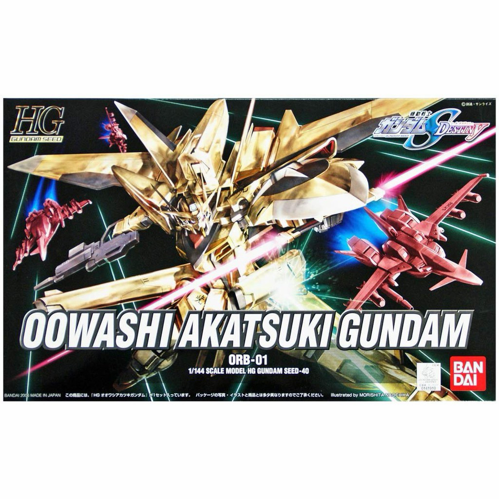 HG SEED OOWASHI Akatsuki Gundam 2nd