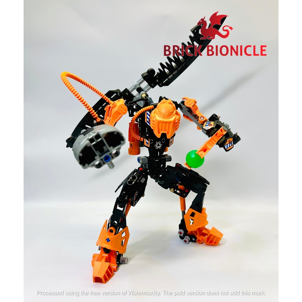 HERO FACTORY - HERO FACTORY ASSEMBLY TOY - 7162 ROTOR ไม่มีกล่องเดิม