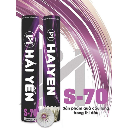 ของแท้ Hai Yen S70 / S80 / S90 Badminton – หลอด 6-12 ลูกทุกชนิด / Basic to Professional