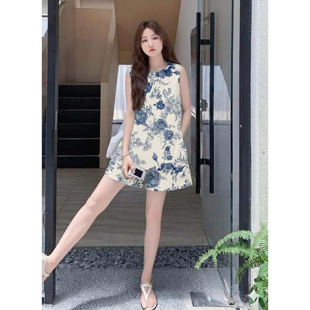 Moc Trang-Set Womens Kate Hoa High Quality Straight Official Set - สไตล์อ่อนเยาว์สุดหรู