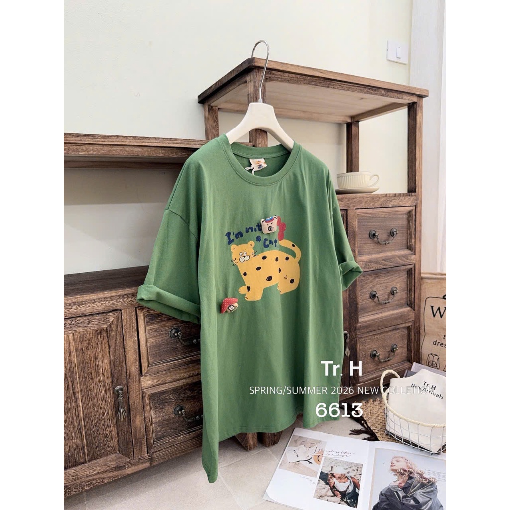เสื้อยืดน้องแมว นางสาว 6613