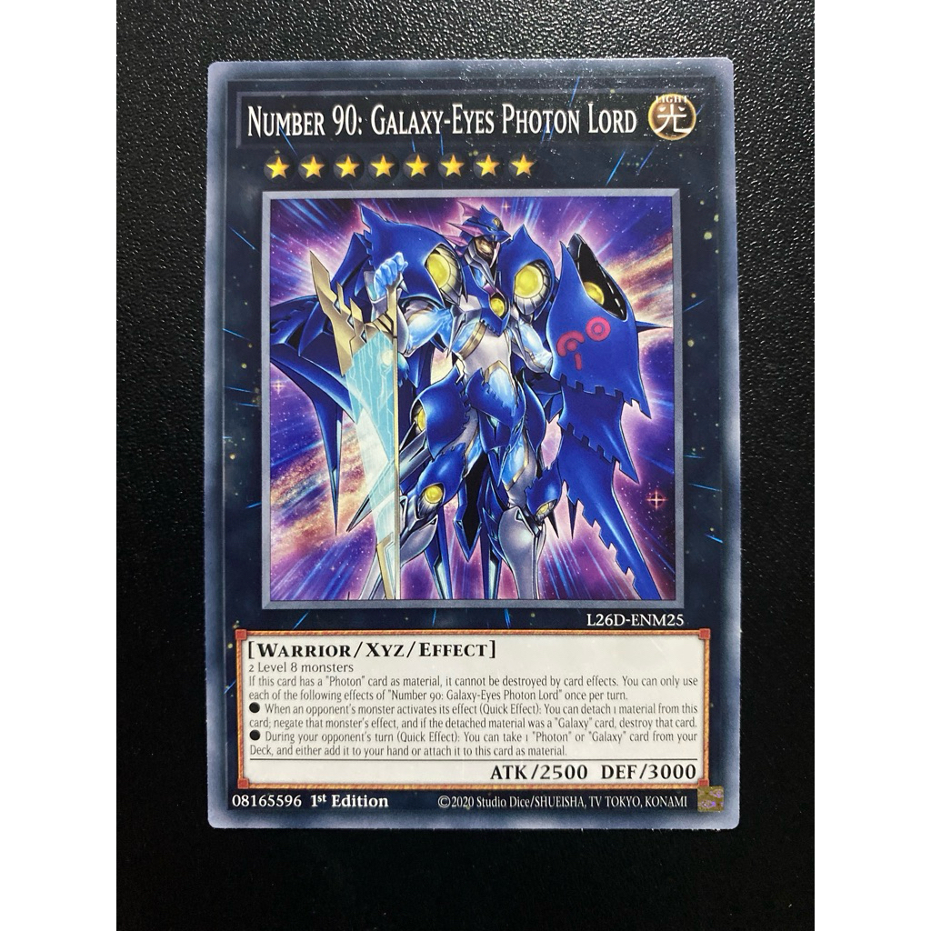 เบอร์ 90: Galaxy-Eyes Photon Dragon - Common TCG UK - L26D-ENM25