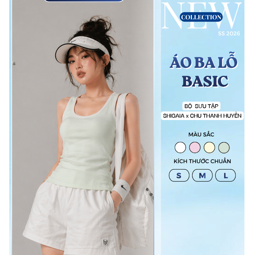 [WBL001] เสื้อกล้ามคอ U ของผู้หญิงพร้อม Hem - เสื้อกล้ามผู้หญิงคุณภาพสูง Ribbed Elastic Active Sport