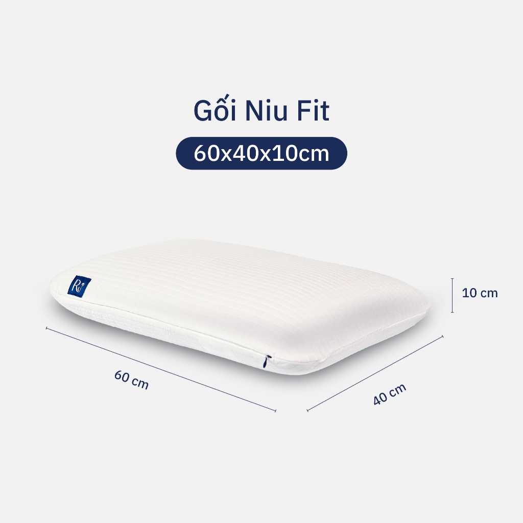 [Rebate] หมอน Niu Ru9 | เมมโมรี่โฟม สมูท ซัพพอร์ท | บรรเทาอาการปวดคอ ไหล่ คอ | การระบายอากาศที่เหนือ
