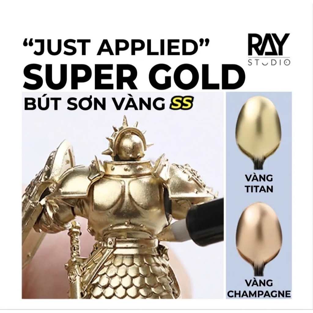 Ray Studio premium Maker Gold Pen - Golden Marker SS