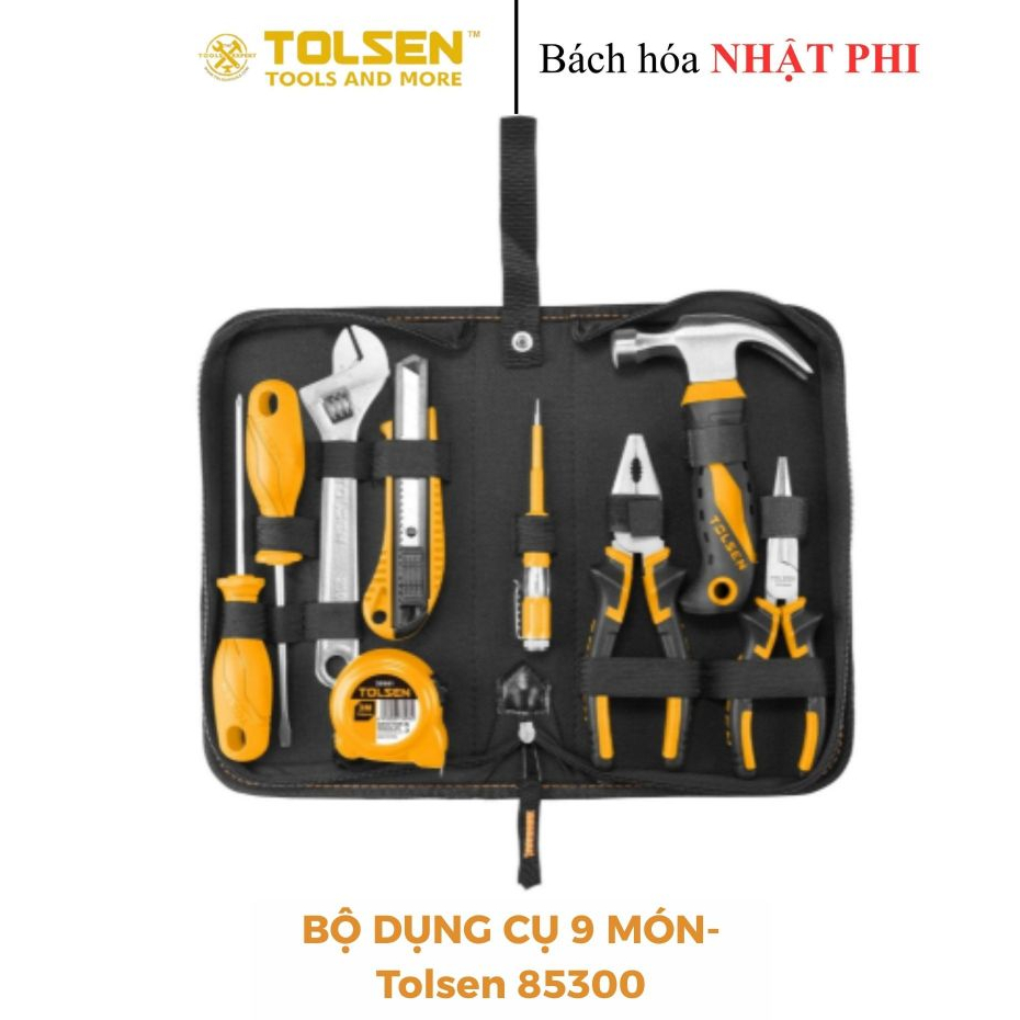 9-ITEM KIT-Tolsen 85300