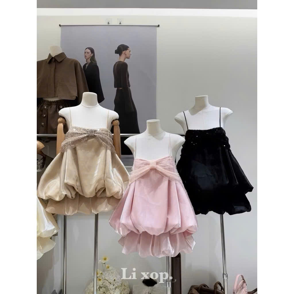 SUPER BEAUTIFUL CHAME SHORT PUMPKIN SKIRT SET