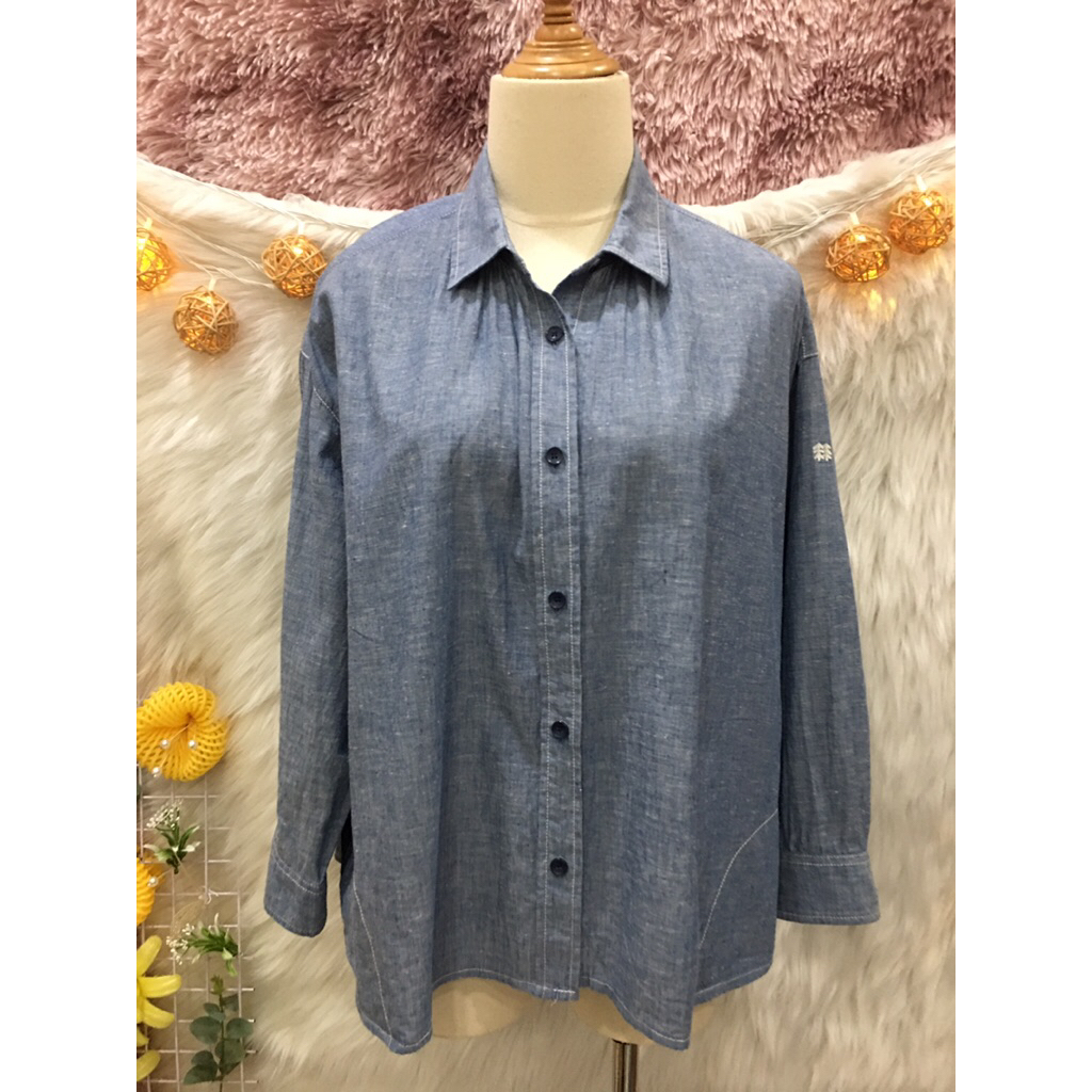 (A125)เสื้อเชิ้ต 2 แขน - แบรนด์ KOLON SPORT - ไซส์ XL