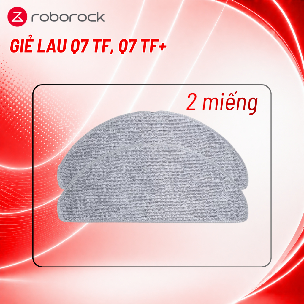 อุปกรณ์เสริมไม้ถูพื้นสําหรับเครื่องดูดฝุ่นหุ่นยนต์ Roborock Q7 TF, Q7 TF+ (2 ชิ้น)