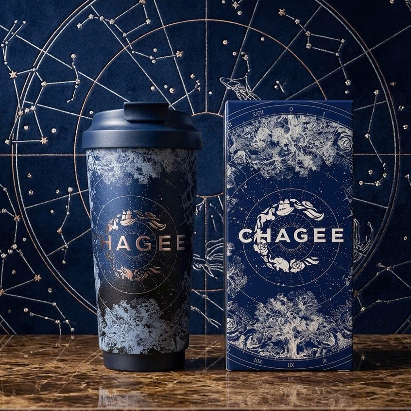 LY - Chageeeeee Thermos Bottle ลิมิเต็ดอิดิชั่นตามฤดูกาลของแท้มากมาย - สแตนเลส 316 / สแตนเลส 304 / 4