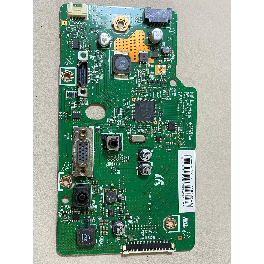 บอร์ดหลัก Samsung LS27E510CS/XY S27E510C วงจรไฟฟ้า กําลังแกะกล่อง