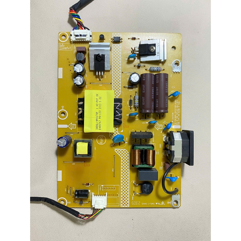 บอร์ดหลักวงจรพลังงานจอแสดงผล AOC 24G2SP แกะ