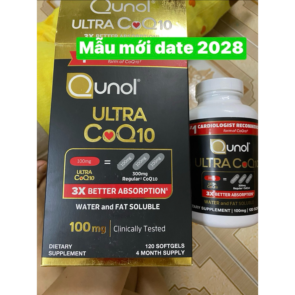 กล่องดํา qunol coq10 120 Usa