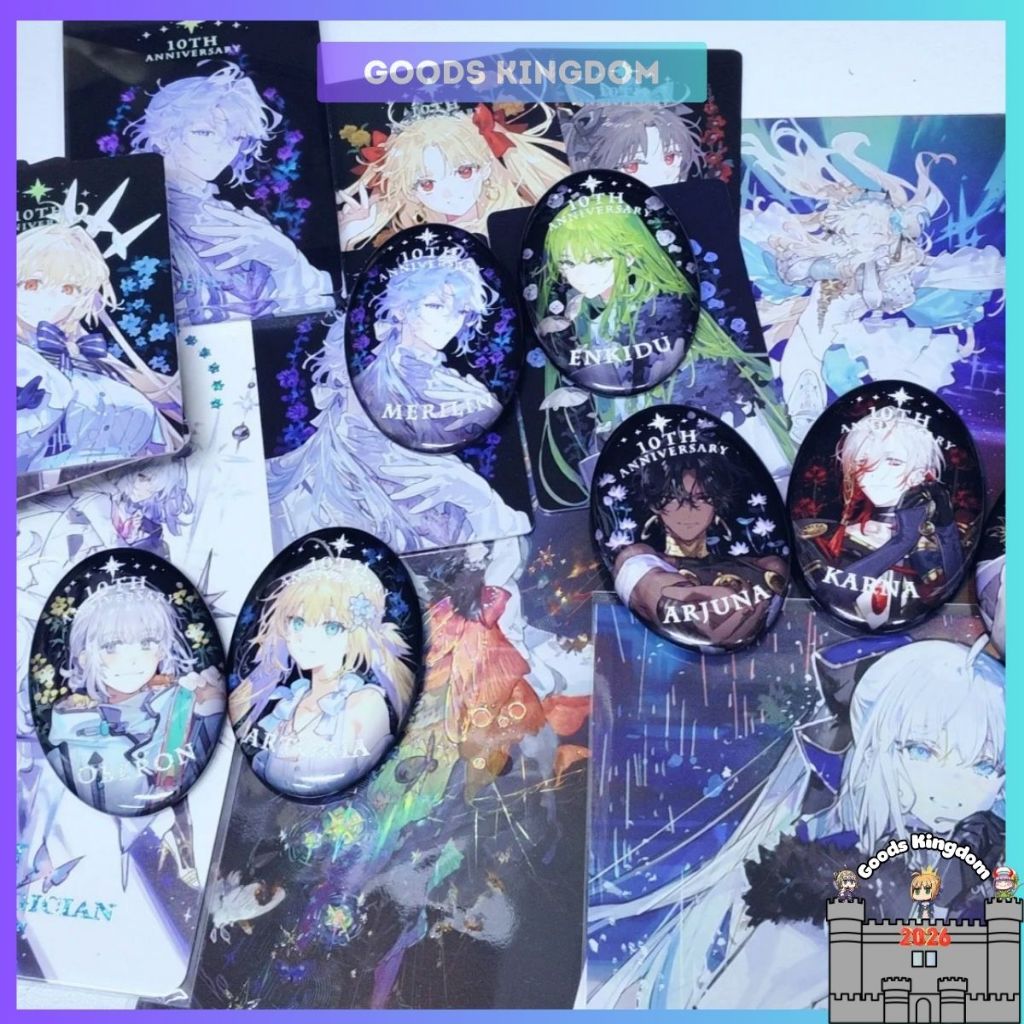 ตราดีบุกครบรอบ 10 ปี Fate/Grand – Star Shadow Magician ราคา ถูกที่สุด ดีลบีเคเค แกลเลอรีภาพที่ 4