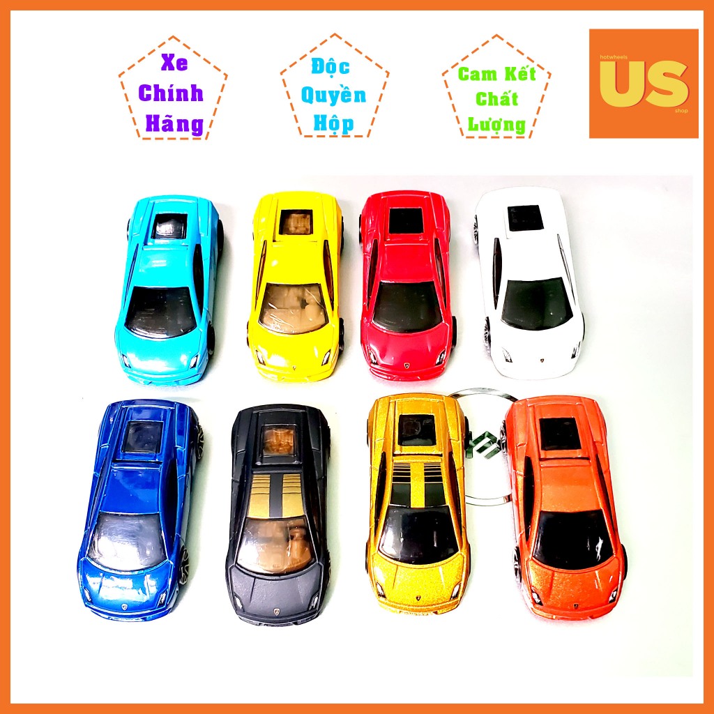 Hot Wheels Lamborghini Gallardo LP 560-4 Model Car Exclusive Box 9, 10 – ของแท้ US (ไม่มีการ์ด) Mult