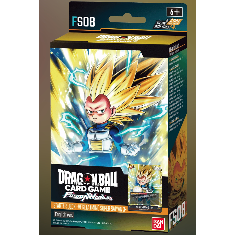 Dragon Ball Super TCG: Fusion World - Vegeta (Mini) Super Saiyan 3 - เด็คสตาร์ท FS08