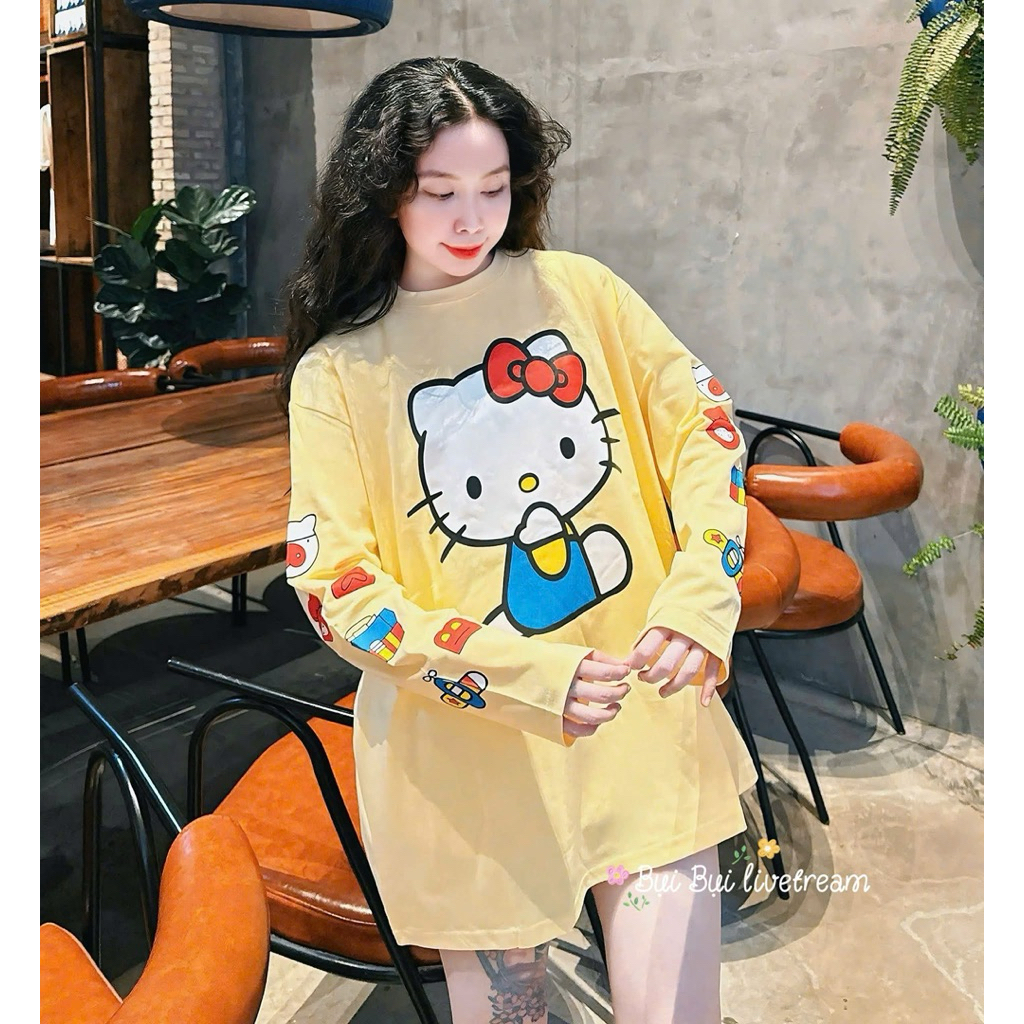 เสื้อยืด Kitty Tao.Bao สีเหลืองแท้ ไม่เคยใส่