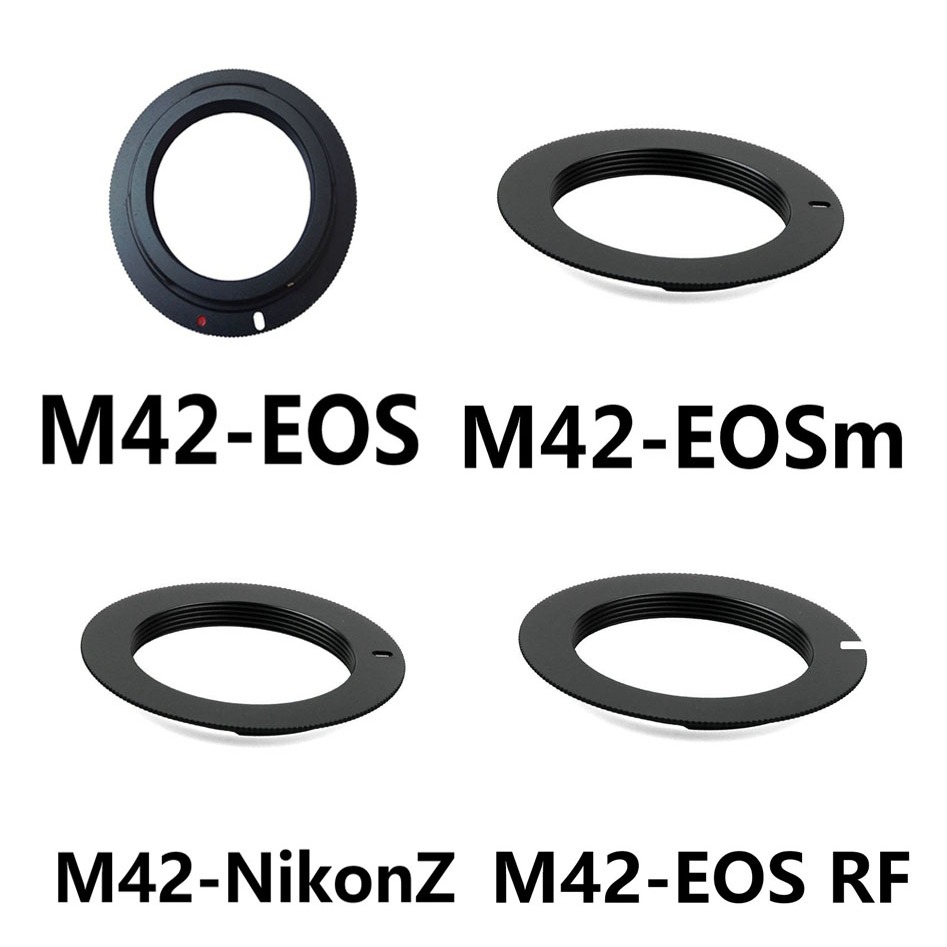 เมาท์อะแดปเตอร์ M42 - EOS M42 - EOSM M42 - RF M42 - Nikon Z