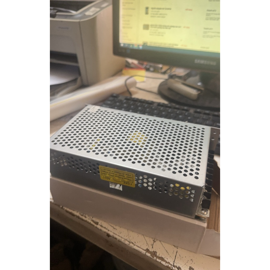 พาวเวอร์ซัพพลายรังผึ้งไร้พัดลม 5V 40A 5V40A