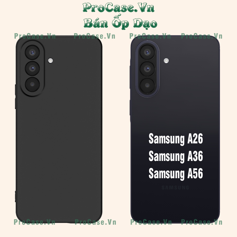 Samsung A26, Samsung A36, Samsung A56 เคส TPU ยืดหยุ่น ขอบเหลี่ยม กันกระแทก ป้องกันกล้อง