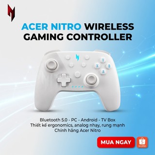 Tay Cầm Chơi Game Không Dây Acer Nitro NGR300 Chính Hãng Phản Hồi Chân Thực Pin Cực Kỳ Trâu