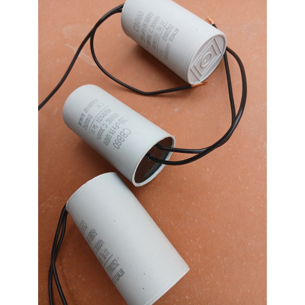 คุณภาพสูง CBB60 450V 20UF ตัวเก็บประจุ