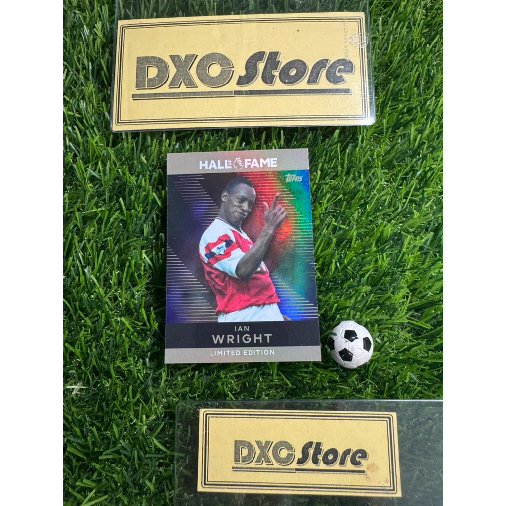 [ ของแท้ ] - HALL OF FAME - LIMITED EDITION - TOPPS PREMIER LEAGUE 2026 - IAN WRIGHT (ARSENAL)