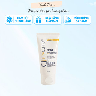 Hyaestic Skin Fusion SF64 Sun And Pollution Protector SPF50+ 50ml - kcn hyaestic - kcn phổ rổng, kiềm dầu, nâng tone DNA