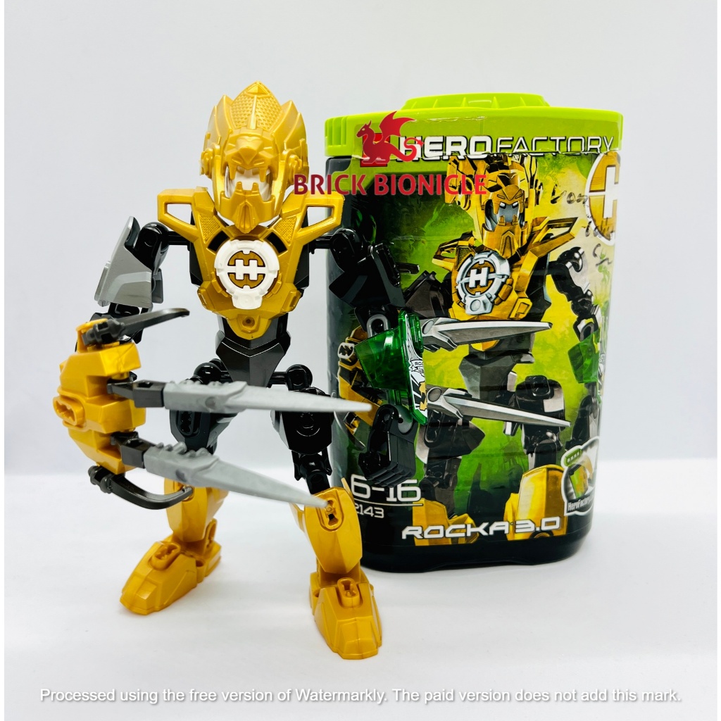 HERO FACTORY - ของเล่น HERO FACTORY ASSEMBLY - 2143 Rocka 3.0