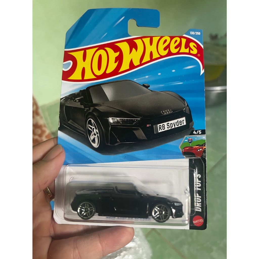 Hot Wheels 2019 Audi R8 Spyder | สีดํา