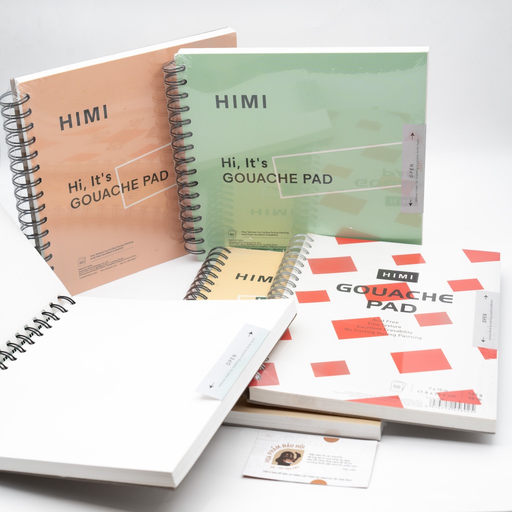 [Balm BEANS]-HIMI Gouache Pad 160gsm (50 แผ่น)