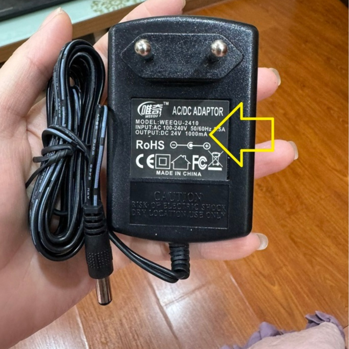 อะแดปเตอร์ไฟ 24v สําหรับเครื่องฟอกอากาศ philips AC0819 AC0820 AC0830 AC0850 AC0650 KA1801A-2400750 (