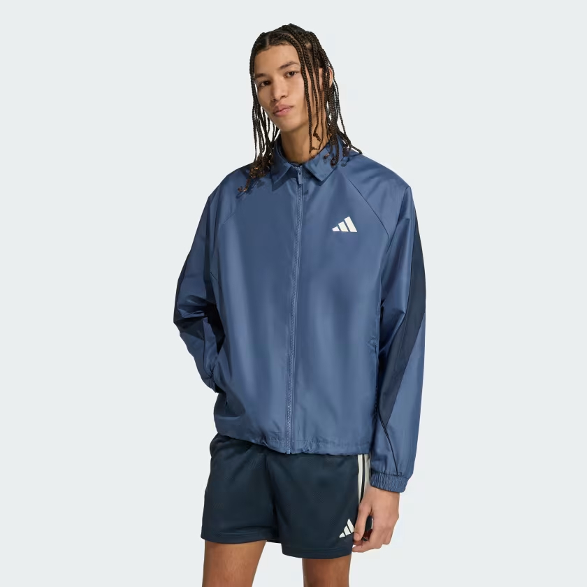เสื้อแจ็คเก็ต Adidas Track Top Stadium - Sky Blue - JZ6432